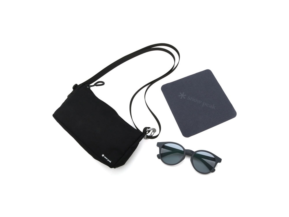 JINS × Snow Peak Rubber Sunglasses 藍(Boston)ドライブレンズ