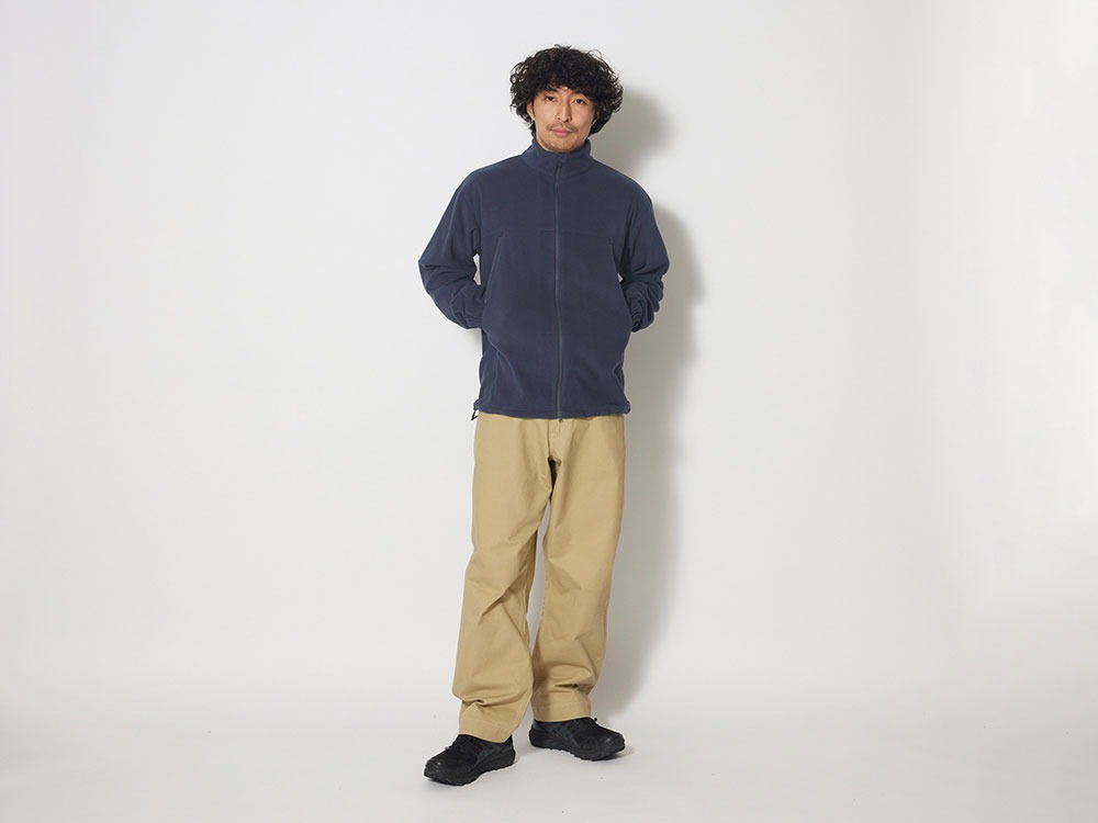 Micro Fleece Jacket M Navy