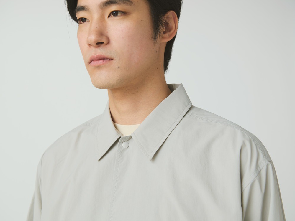 【先行予約商品】Nylon Tussah Utility Storage Shirt S BLACK