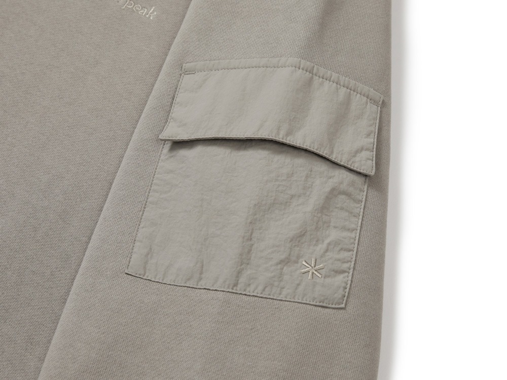 Land Pocket Sweatshirt M FOG GREY