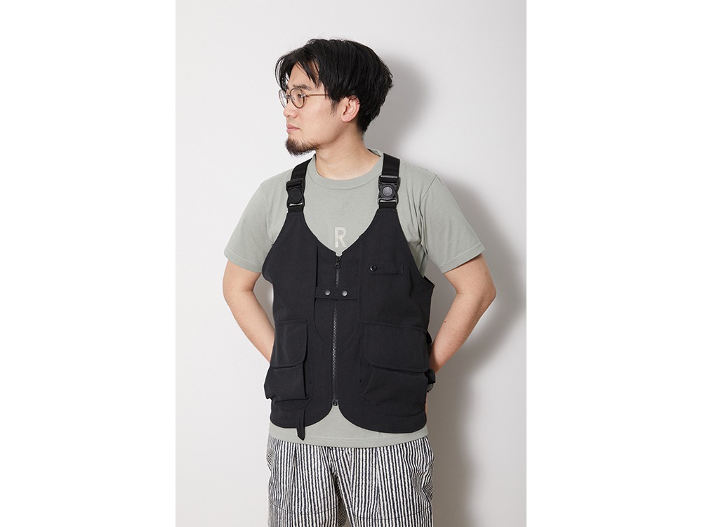 SNOW PEAK TAKIBI Vest  BLACK