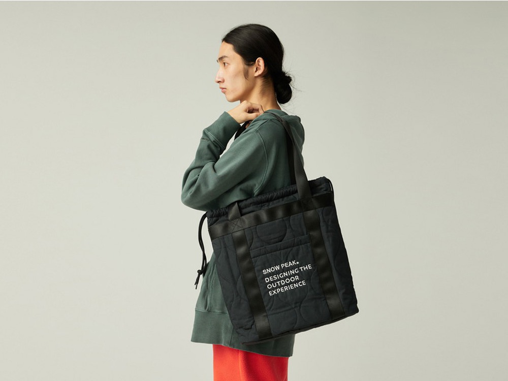 Quilted Ripstop Tote One OLIVE