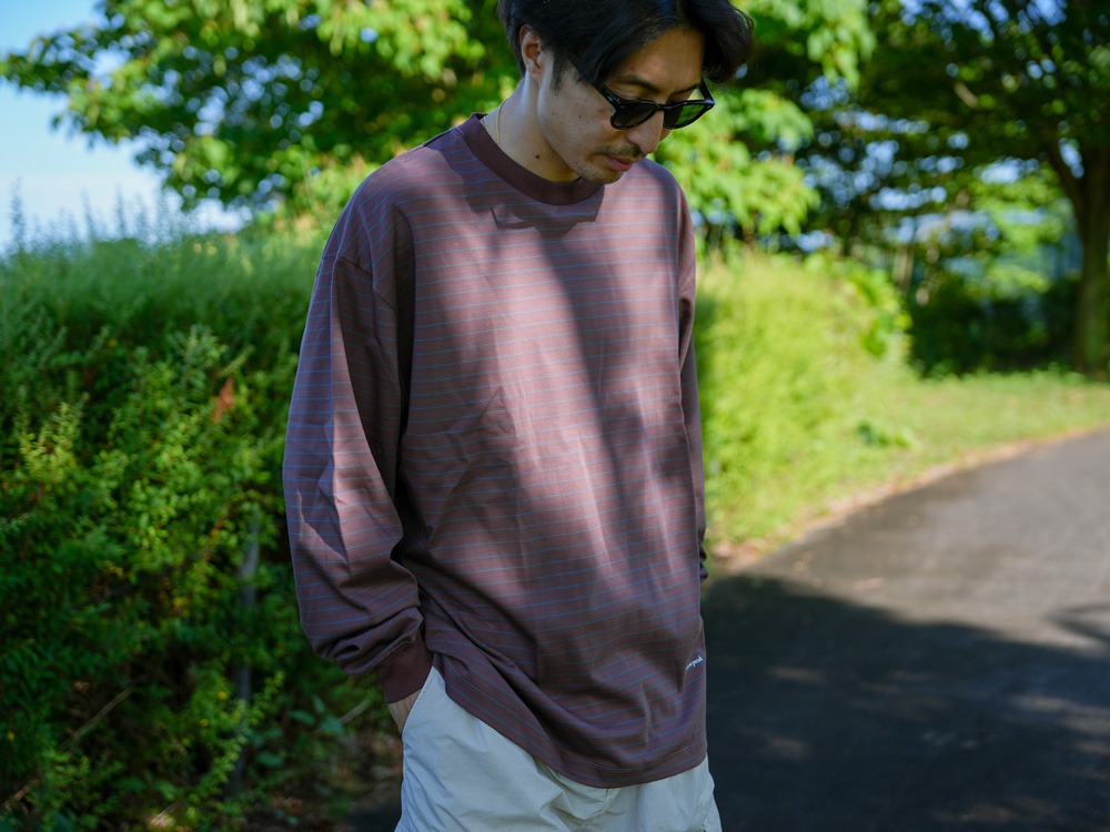 OG CottonMercerizedBD L/S T-Shirt M BLUE BD