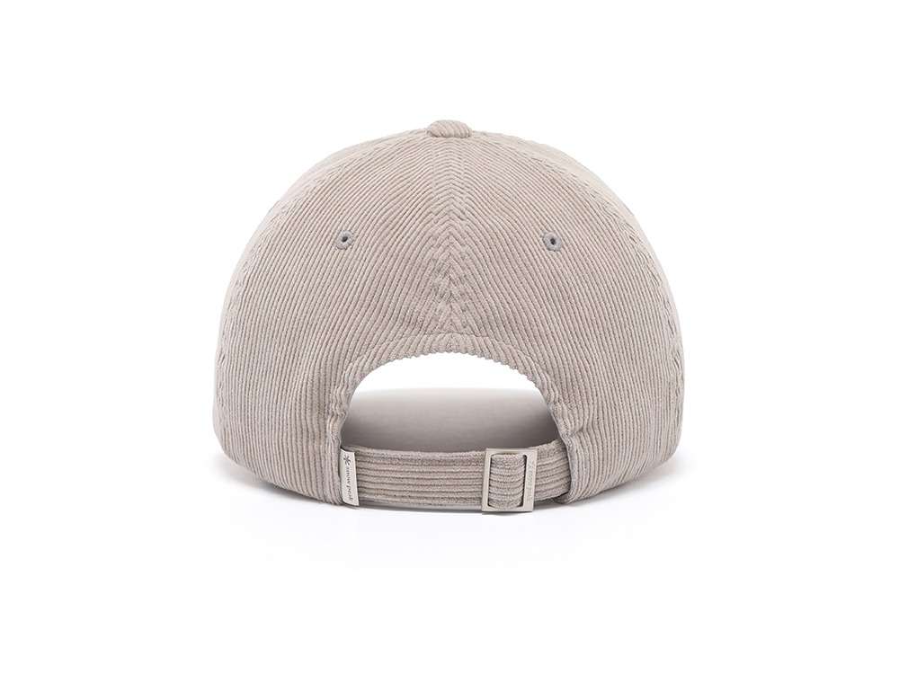 Corduroy Ball Cap M FOG GREY