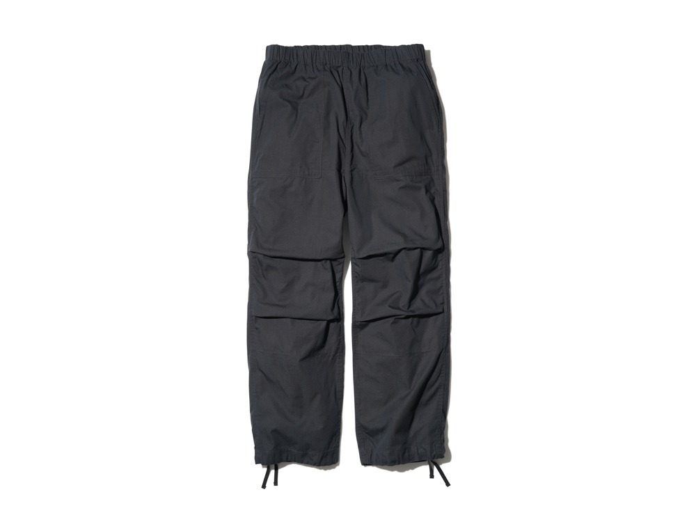 TAKIBI Light Ripstop Easy Pants L Black