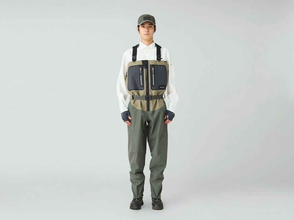 SW-1 GORE-TEX Front Zip Waders S GREIGE