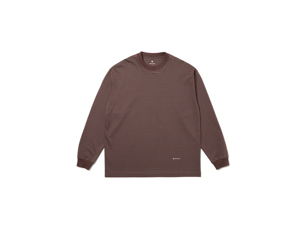 OG CottonMercerizedBD L/S T-Shirt S BROWN BD