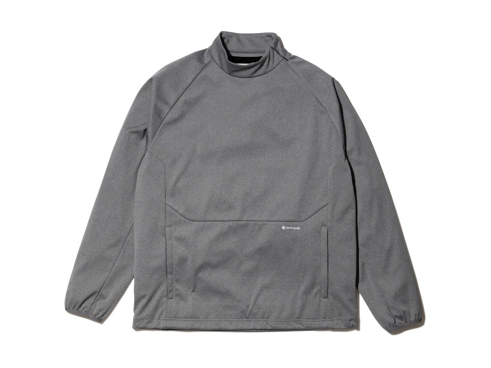 【期間限定価格 5月6日まで】Lightweight Softshell Pullover 1 M.grey