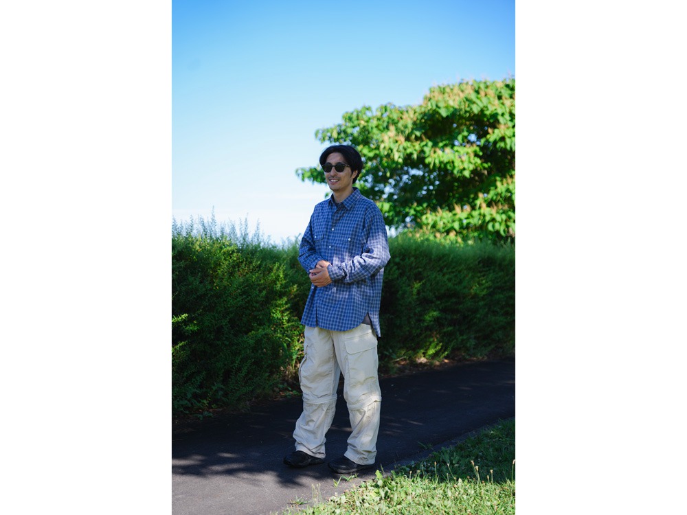 【先行予約商品】Garment Dyed Convertible Pants S IVORY