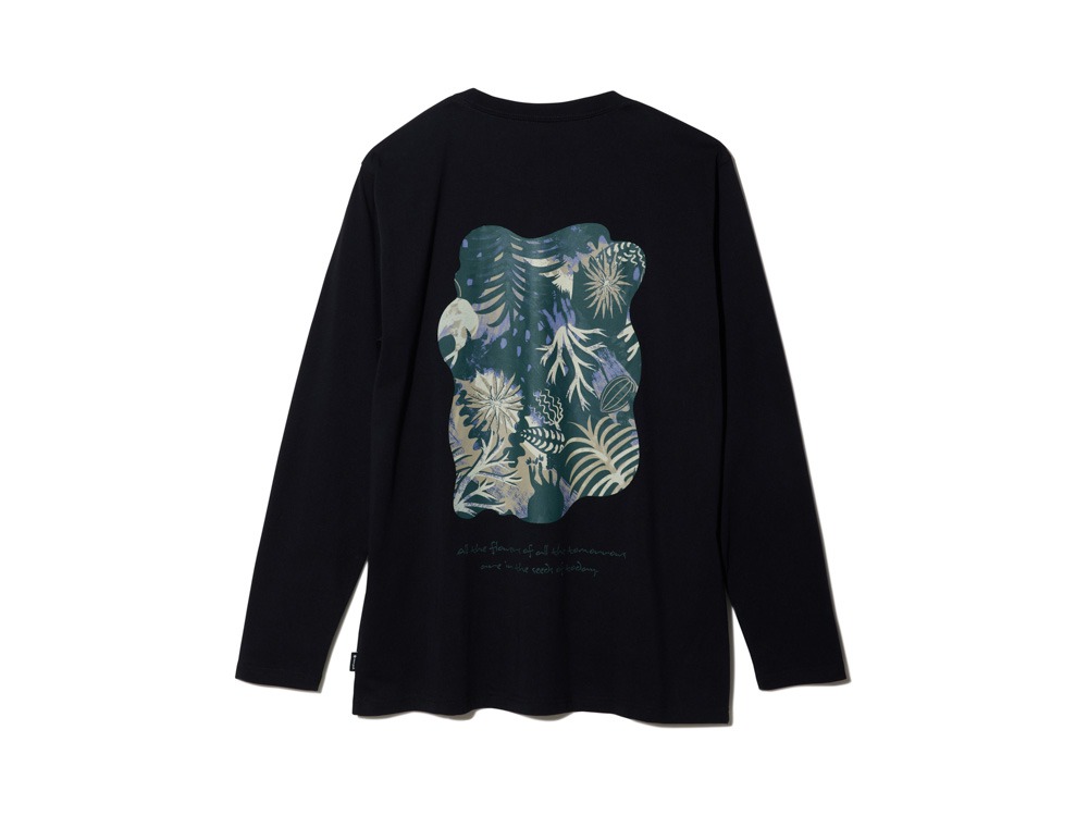 Botanical Biotope L/S T shirt S Black