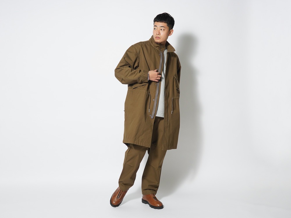 TAKIBI Canvas Coat 1 Olive