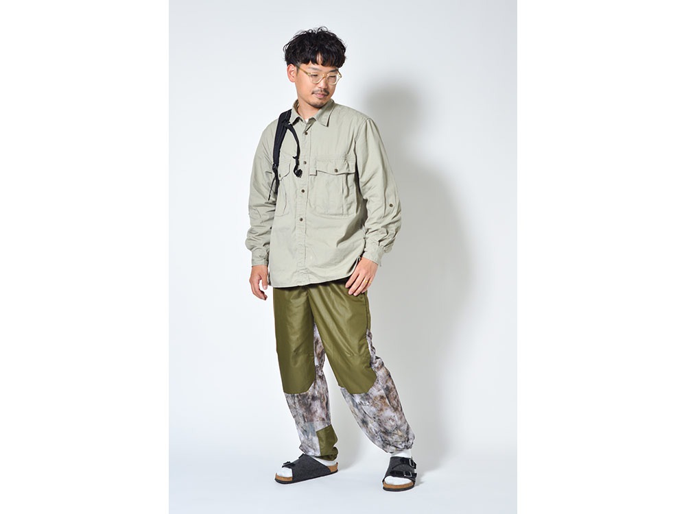 Printed Insect Shield Pants 1 Green