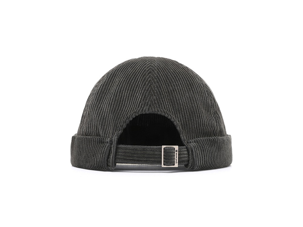 Corduroy Watch Cap One CHARCOAL