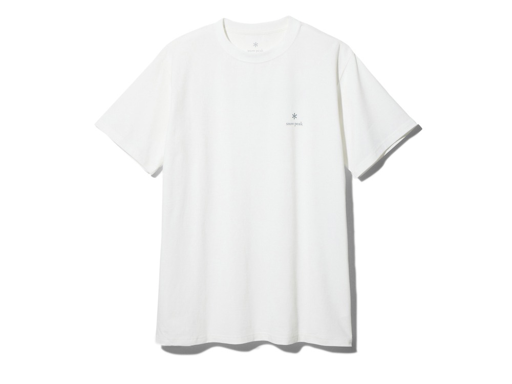 Snow Peak Logo T shirt L White