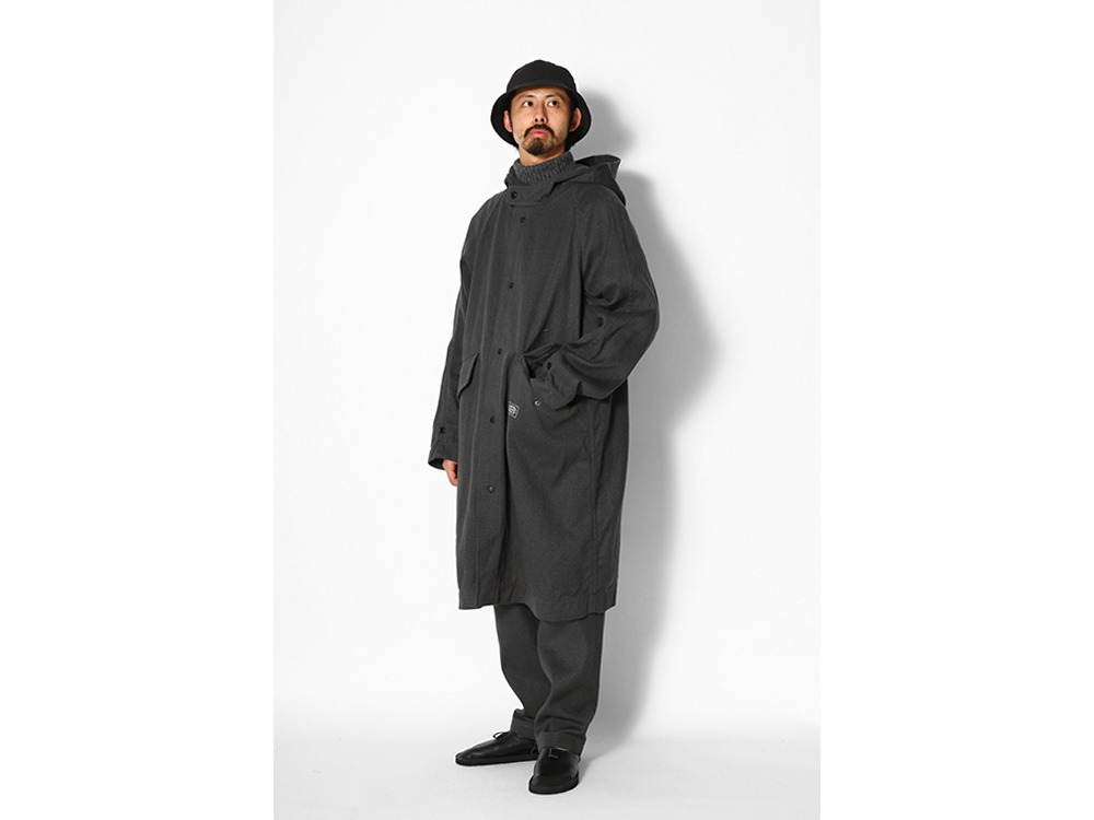 snowpeak TAKIBI specモッズコートブラック焚 snowpeak TAKIBI specモッズコートブラック焚