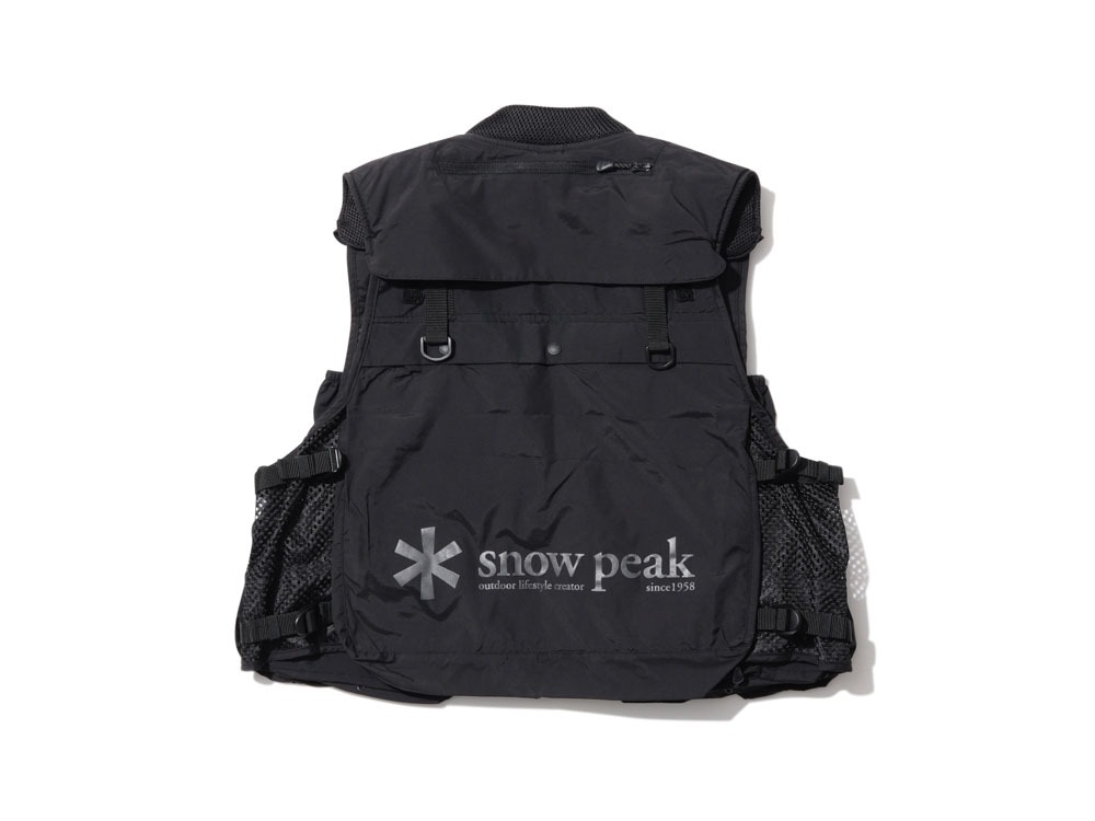 フィッシングベスト snowpeak flexible guide vest