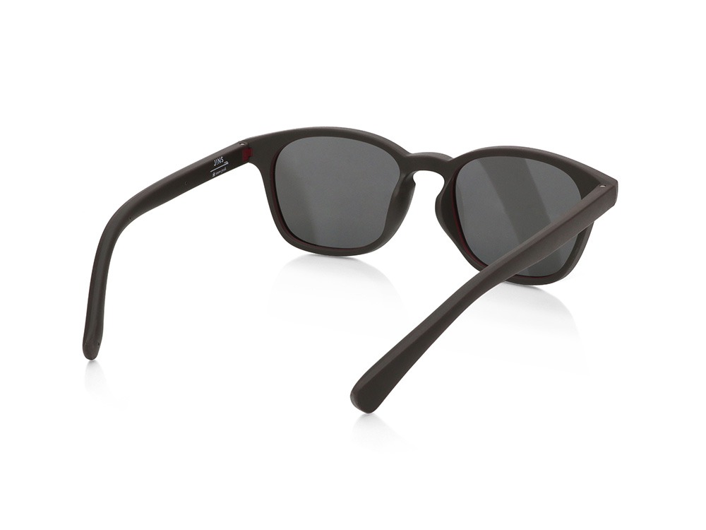 JINS × Snow Peak Rubber Sunglasses Matte Brown (Wellington)