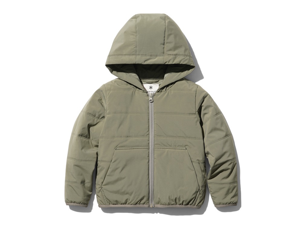 Kids Flexible Insulated ZipUpHoodie 2 Olive