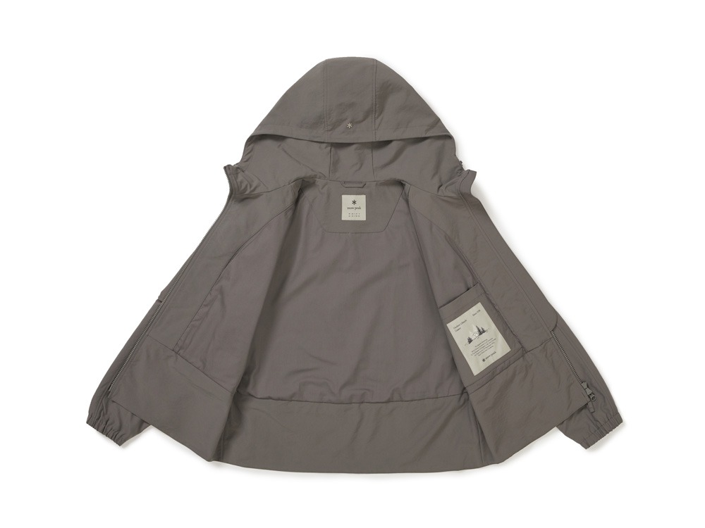 Polywasher Women's Hood Windbreaker S DARK KHAKI