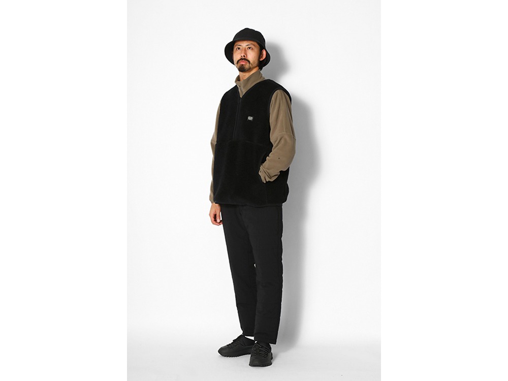 Wool Fleece Vest M Black(JK-21AU11203BK) | ベストの通販(アウトドア用品)はスノーピーク(Snow Peak) Wool Fleece Vest M Black(JK-21AU11203BK) | ベストの通販(アウトドア用品)はスノーピーク(Snow Peak)