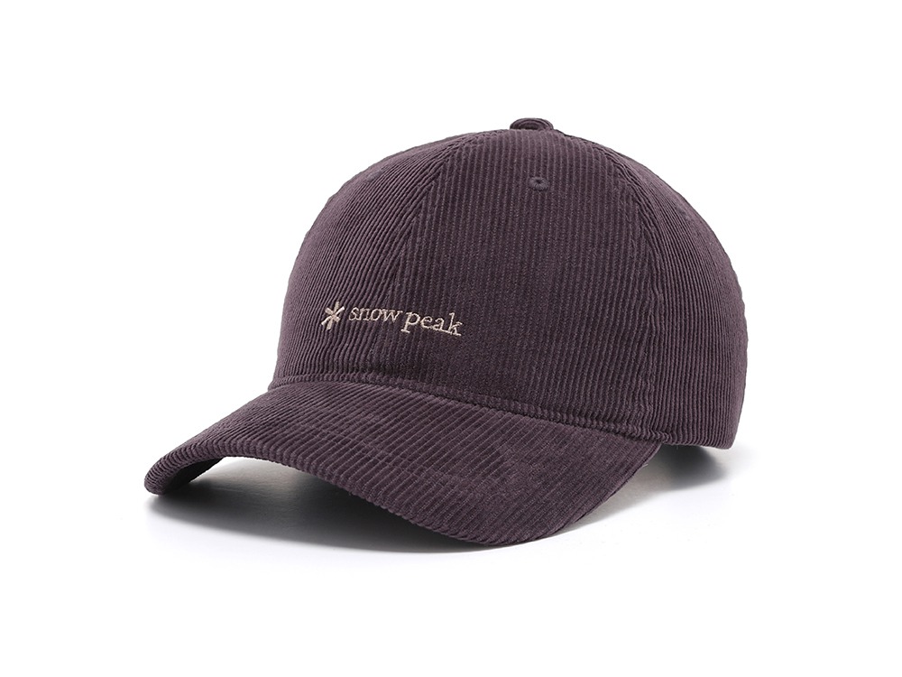 Corduroy Ball Cap M PURPLE