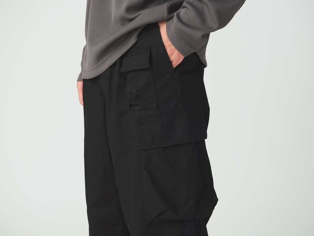 【先行予約商品】TAKIBI Chino Cargo Pants S BLACK