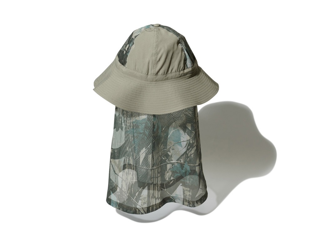 Printed Insect Shield Hat 2 Grey