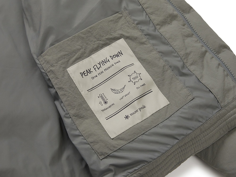 Land Lightweight Down Jacket M DARK GREY