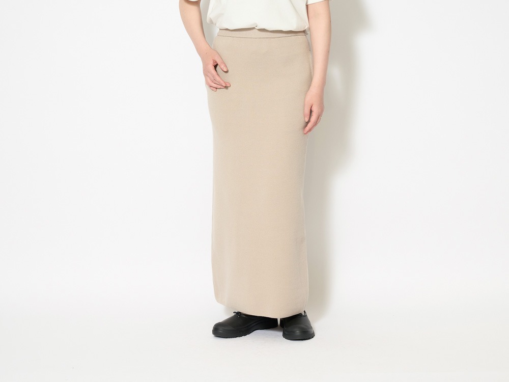 Co/Ny/Pe Skirt 2 Beige