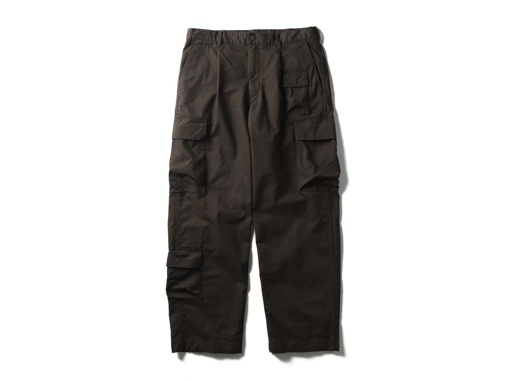 【先行予約商品】TAKIBI Chino Cargo Pants S DARK BROWN