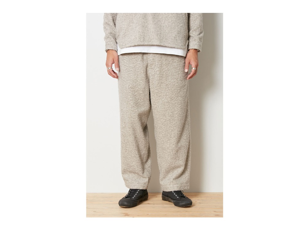 Yak Pile Pants L Natural