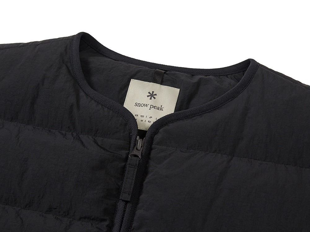 Land Lightweight Down Vest M BLACK