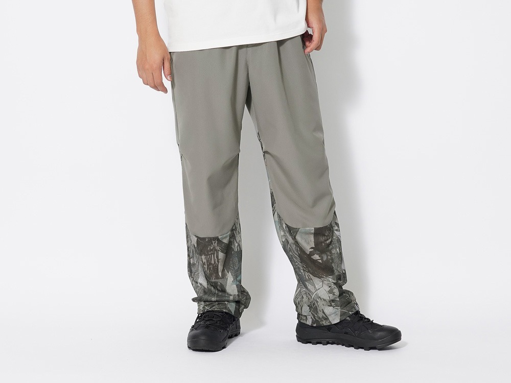 Printed Insect Shield Mesh Pants S Grey