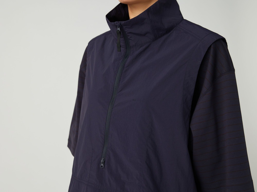 【先行予約商品】Nylon Tussah Utility Storage Vest S NAVY