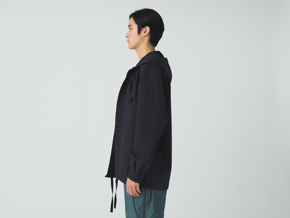 【先行予約商品】Easy Cloth Hooded Shirt M DARK NAVY