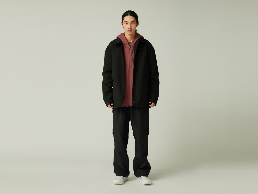 【先行予約商品】Hybrid Wool Coach Jacket M BLACK