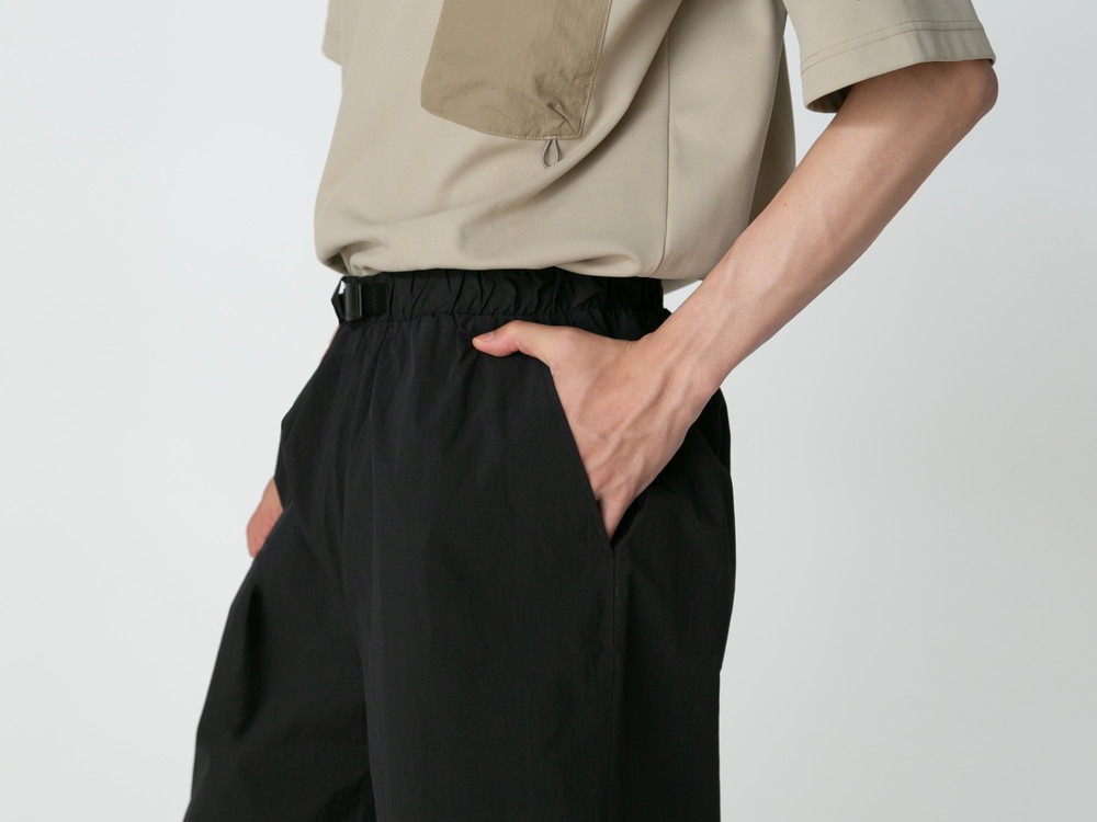 Nylon Tussah 2Way Shorts S LIGHT OLIVE