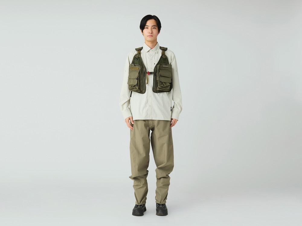 SP FF Joint System Vertical Strap Mesh Vest One OLIVE