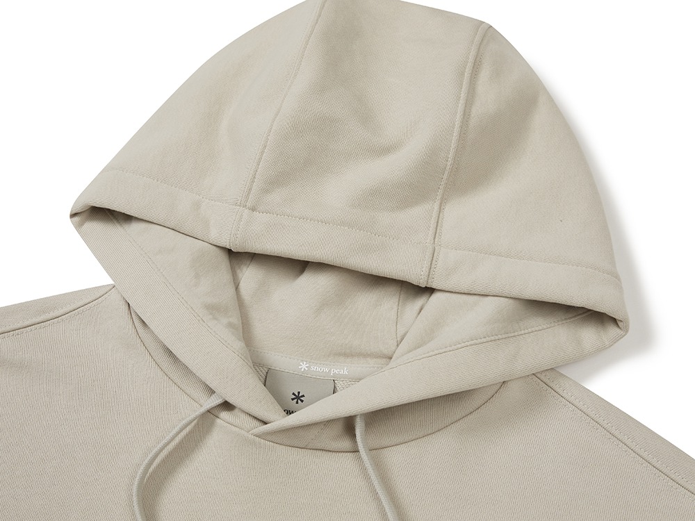Land Women's Hood T-Shirt S LIGHT BEIGE