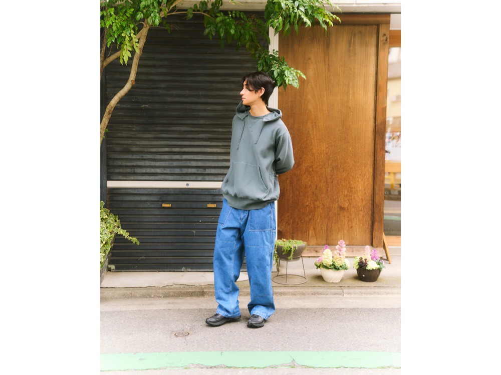 Garment Dyed Hoodie XL CHARCOAL