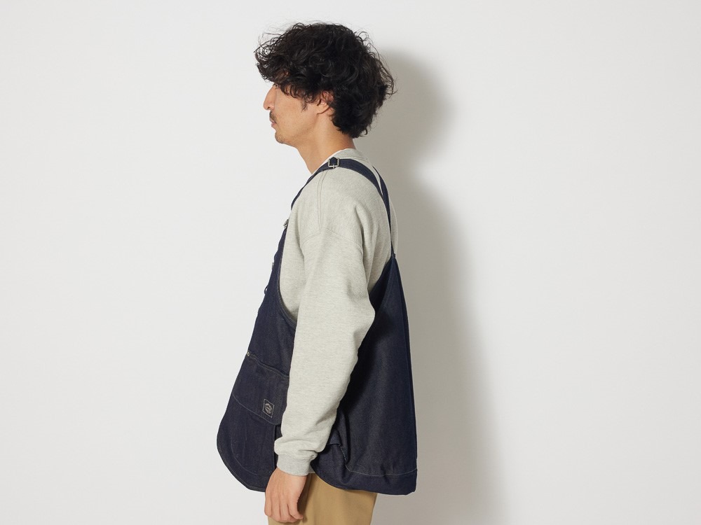 TAKIBI Denim Vest S Indigo