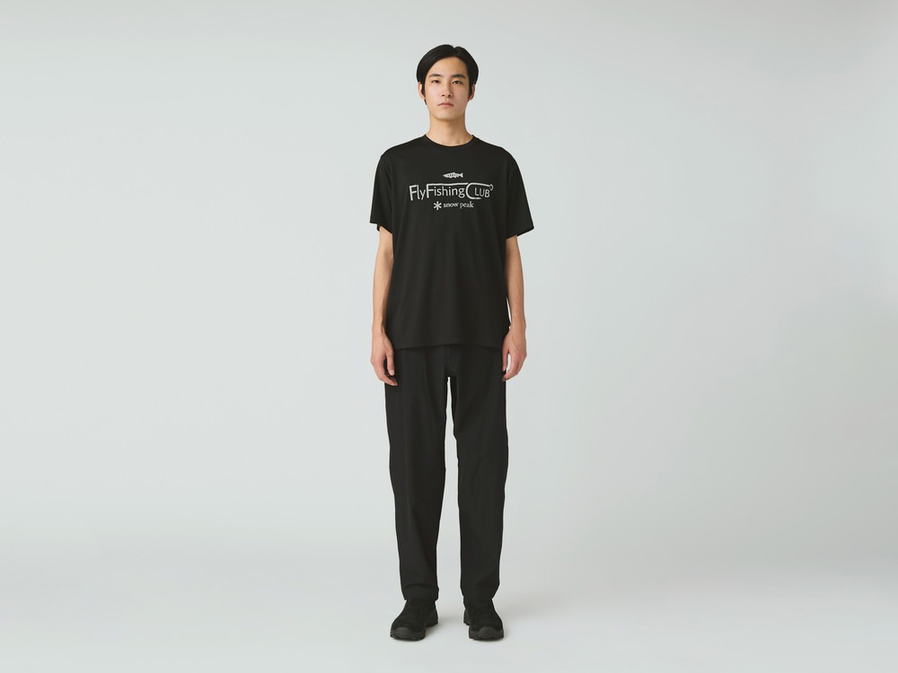 Flyfishing Club Graphic Short Sleeve T-Shirt M BLACK