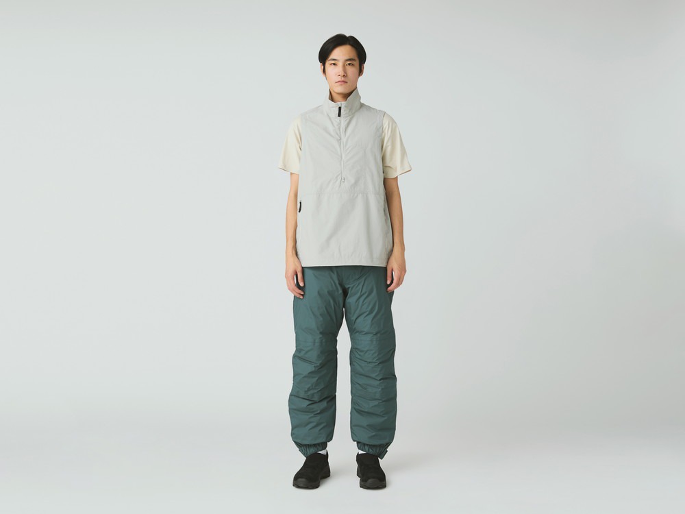 【先行予約商品】Nylon Tussah Utility Storage Vest S BLACK