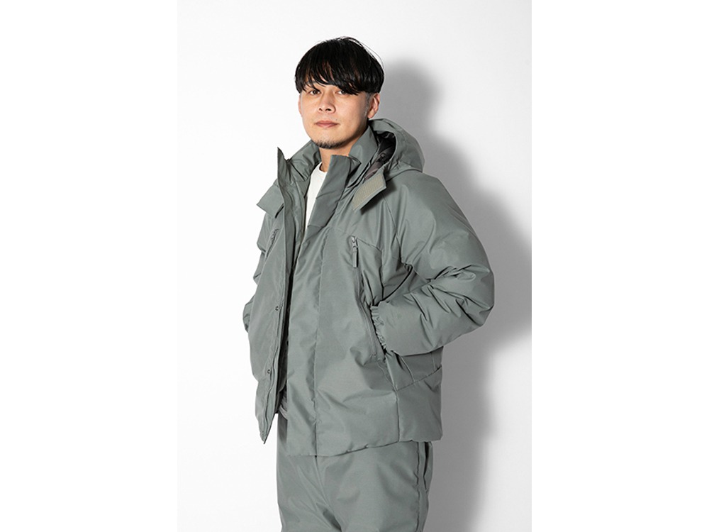 FR 2L Down Jacket M Brown