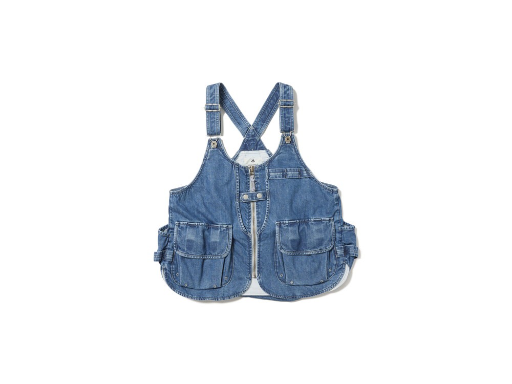【先行予約商品】TAKIBI Denim Vest S LIGHT BLUE