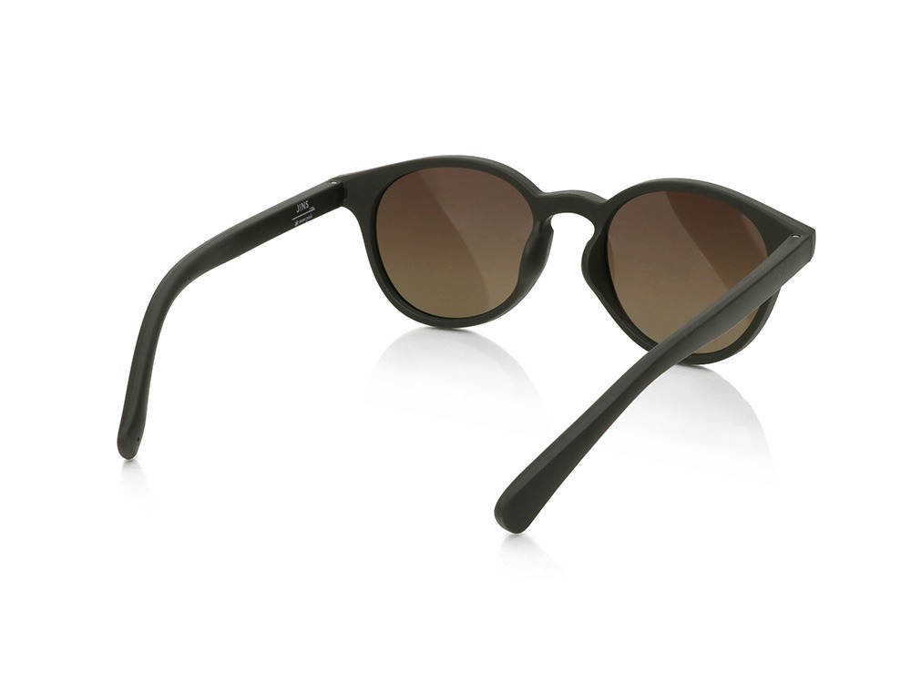 JINS × Snow Peak Rubber Sunglasses Matte Khaki (Boston)