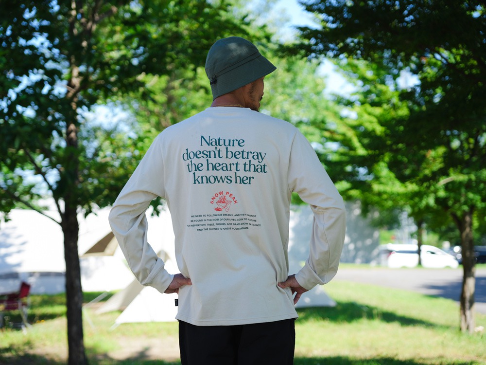 Living With Nature L/S T-Shirt XXL DBR