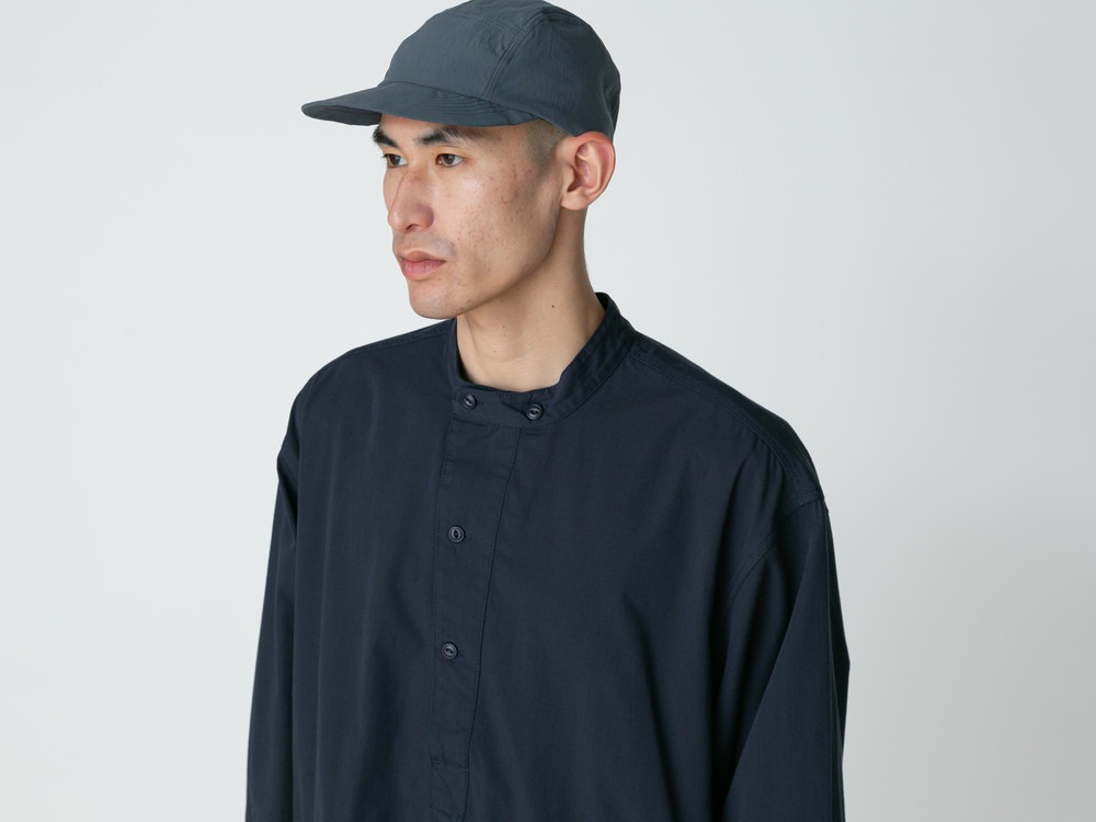 TAKIBI Light Ripstop Pullover S BLACK