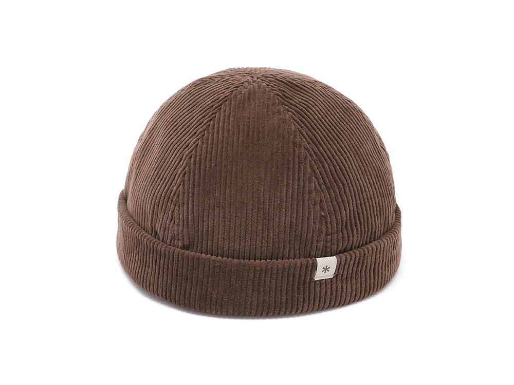 Corduroy Watch Cap One CHOCO BROWN