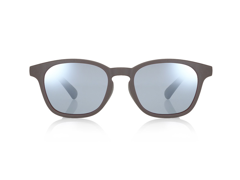 JINS × Snow Peak Rubber Sunglasses Matte Brown (Wellington)